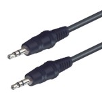 Home A 51X audió kábel, 3,5 mm sztereó dugó-3,5 mm sztereó dugó, 1,5 m