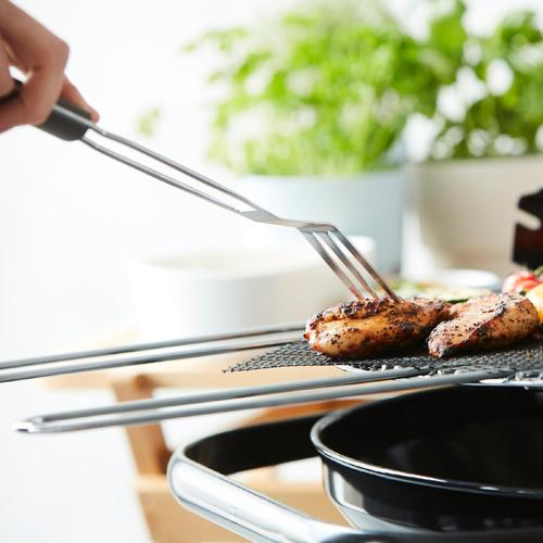 Barbecook BC-ACC-7025 army stílusú grill villa, 38cm-es, khaki zöld nyél - Image 2