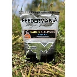 Feedermánia groundbait 50/50 mix garlic -and- almond (fokhagyma-mandula) etetőanyag