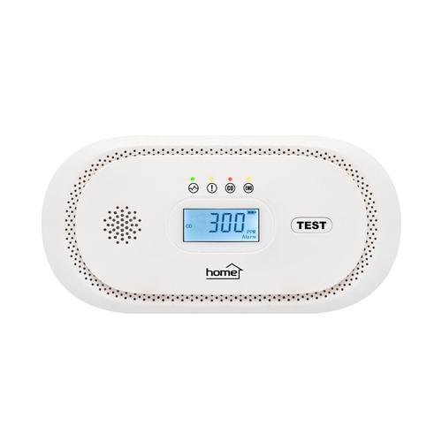 HOME CO10LCD szén-monoxid vészjelző, LCD kijelző , elemes, 2 év elem élettartam, 10 év érzékelő élettartam - BEFŰTŐ AKCIÓ