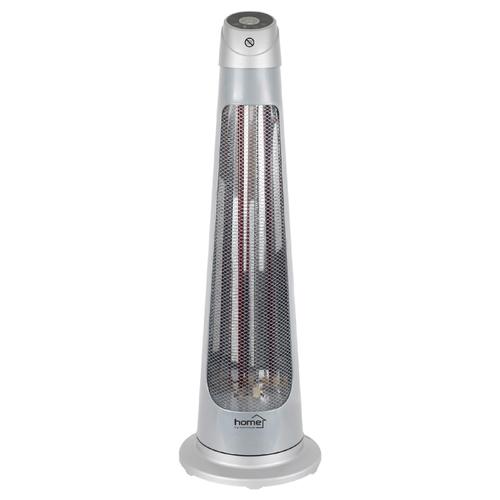 Home FK 252 álló elektromos karbon és halogén kombinált fűtőtest, 1200W/1200W, IPX4 védelem, távirányító, ezüst - Image 2
