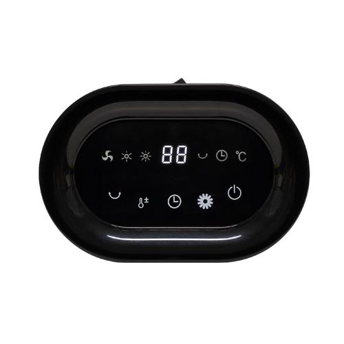 Home FK 55 álló elektromos kerámia fűtőtest digitális termosztáttal, 1000W/1500W, oszcillálás, kikapcsolás időzítő, fehér - Image 3