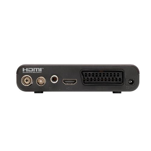 Home HD2T2 DVB-T/T2 vevőkészülék, többnyelvű menü, EPG, multimédia fájlok, FullHD, HDMI, SCART, tartozék adapter - Image 4