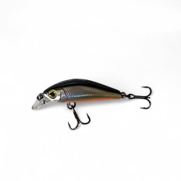 Jackall Chubby Minnow 35 laser silver black (68), wobbler