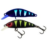 Jackall Chubby Minnow 35 uv mat black perch (50), wobbler - Image 2