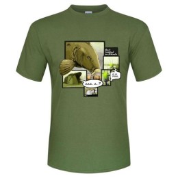 Mikado Carp Bite Horgászpóló Méret: S