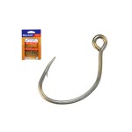 MUSTAD RUTHLESS IN-LINE SINGLE, 1/0 6DB/CSOMAG