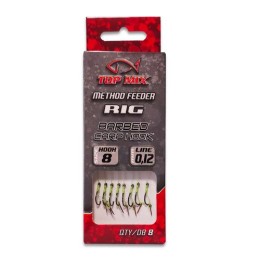 TOP MIX Method Feeder Rig - 8 (előkötött horog csalitüskével)