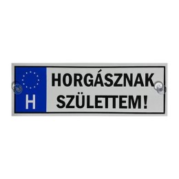 TRÉFA RENDSZÁM HORGÁSZNAK SZÜLETTEM