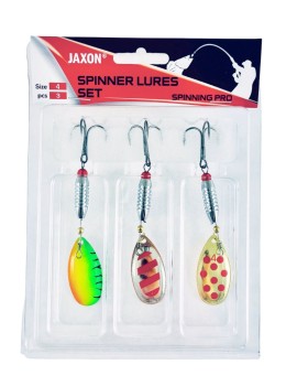 Jaxon holo reflfex uran lures set 4 körforgó villantó