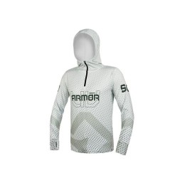 Delphin UV ARMOR 50+ Kapucnis hosszúujjú póló Olive S