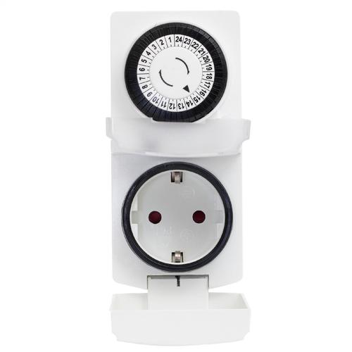 GAO 0768H mechanikus kültéri időzítő óra, 3500 W, 16A, IP44 védettség - Image 2