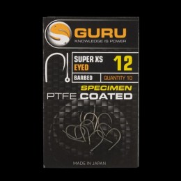 Guru super xs size 10 (barbed/eyed)