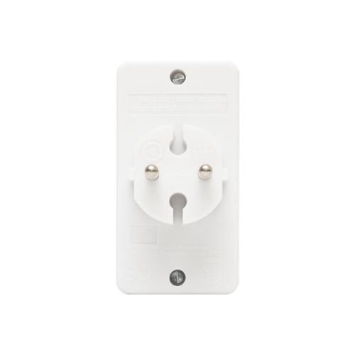 Home NV 24/WH hálózati elosztó, 4 EURO aljzat gyermekvédelemmel ellátva, max. 4 x 500 W, fehér - Image 4