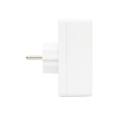 Home NV 24/WH hálózati elosztó, 4 EURO aljzat gyermekvédelemmel ellátva, max. 4 x 500 W, fehér - Image 3