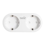 Home NVS 32 PRO SMART elosztó, SMART LIFE alkalmazással távolról vezérelhető, 2 db földelt aljzat gyermekvédelemmel, Wi-Fi 2,4 GHz 802.11 b/g/n - Image 3