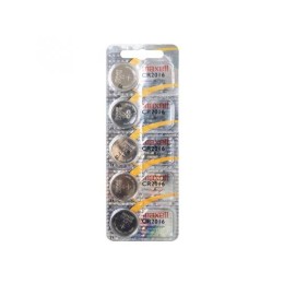Maxell CR2016 gombelem, lítium, 3V, 5 db/csomag 5 db-os kiszerelés!