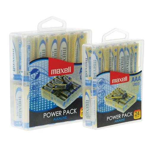 Maxell LR03 24PK POWER PACK, AAA elemcsomag, 1,5V, 24 db/doboz - Image 2