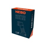 NEBO NEB-SPT-1005-G Master Series SL25 keresőlámpa, 600 lm, 400 m, 3 funkció, IP67, állványra szerelhető, mágneses, övcsipesz - Image 6