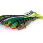 Fox rage super slick shad uv 18cm / 7" firetiger gumicsali