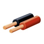SAL KL 0,15 hangszóróvezeték, piros-fekete, 2 x 0,15 mm2, 0,1 mm elemi szál, 100 m/ tekercs 1 db-os kiszerelés!