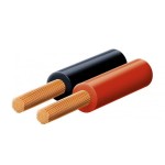 SAL KLS 1 hangszóróvezeték, piros-fekete, 2 x 1 mm2, 0,15 mm elemi szál, 100 m/ tekercs 1 db-os kiszerelés!