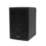 SAL PAS8W42S professzionális oszlopsugárzó hangrendszer, max. 600 W, 20cm mélysugárzó, 4x2” szélessávú szatellit hangszóró, aktív zenekari hangdoboz, Bluetooth, állvány - Image 3