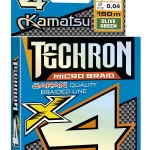 Kamatsu techron micro braid x4 olive green 0.10/150m pe 0.6