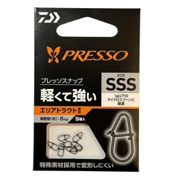 Daiwa Presso Trout Area Snap SSS, kapocs