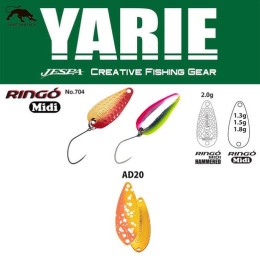 Yarie 704 Ringo Midi 1,8gr AD20 First Fire kanál villantó
