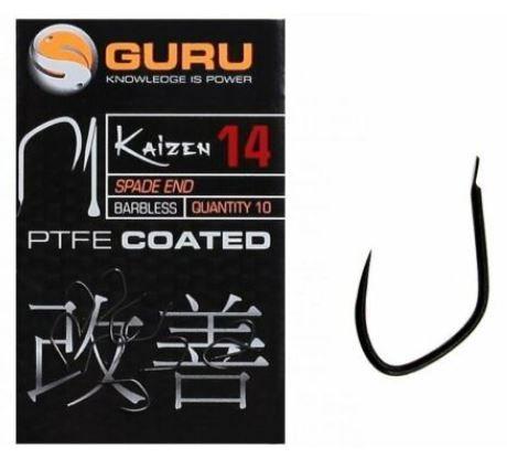 Guru kaizen hook size 16 (barbless/spade end)