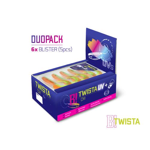 Gumihal Delphin TWISTA UVs / 5db - 8cm/PERCHY - Image 42
