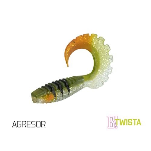 Gumihal Delphin TWISTA UVs / 5db - 8cm/PERCHY - Image 7