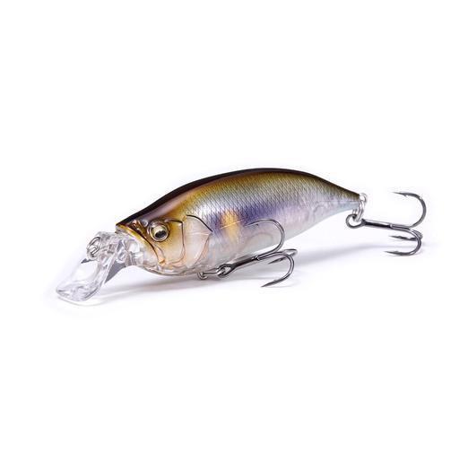 Megabass Ixi Shad TYPE-R 57mm 7g Clear Hot Tiger wobbler - Image 2