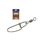 MUSTAD SS ROLLING W/ INSURANCE SNAP 6 10DB/CSOMAG