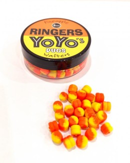 Ringers yoyo duos orange and yellow (8mm)