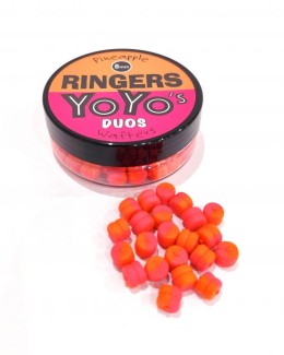 Ringers yoyo duos orange and pink (8mm)