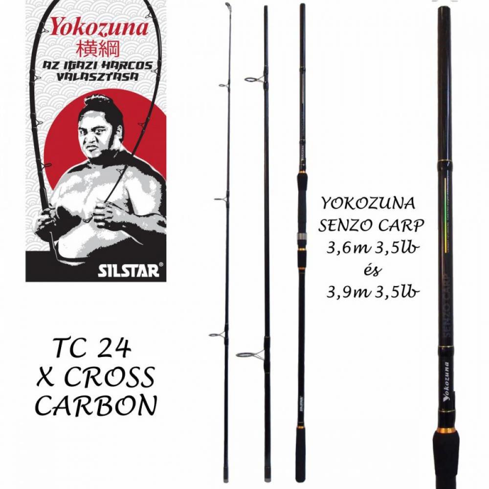 Silstar yokozuna senzo carp 3/3,5 365 cm bojlis horgászbot