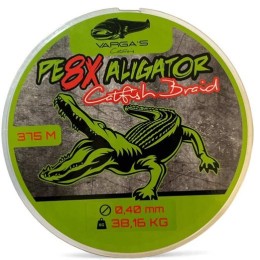 Varga's 8X Aligator Catfish braid 0,40 mm 375m