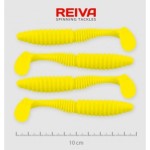Reiva Zander Power Shad 10cm 4db/cs /Citromsárga/ (9901-102)