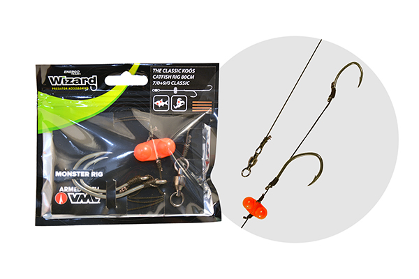 Wizard Monster - THE Classic Koós Catfish RIG Harcsázó Előke - Image 4