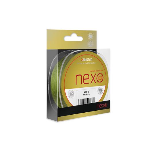 Delphin NEXO 8 zöld 0,16mm 130m fonott zsinór