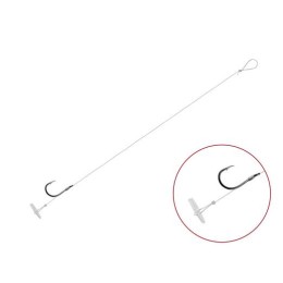 Delphin FLR Quickstop 6db, 12cm #6 feeder kötött horog