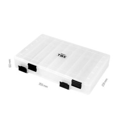 Delphin TBX Duo 355-16P Clip, 355x231x60mm szerelékes doboz