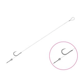 Delphin FLR Sting 6db, 8cm #8 SM feeder kötött horog