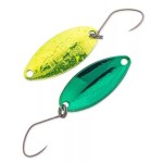 Nories Masukuroto Tulle 24mm 1.4g #091 kanál villantó (Chartreuse Green)