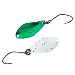 Nories Masukuroto Weeper 20mm 0.6g #064 kanál villantó (Perl / Grün-metallic)
