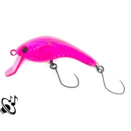 Nories Rush Bell 40 wobbler 40mm 3,1g (270) Clear Pink