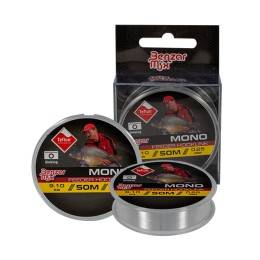Benzar Mono Feeder Hooklink Transzparens Előkezsinór 50M