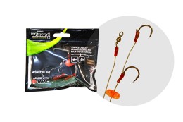 Wizard Monster Surface Livebait Double Braided RIG Harcsázó Előke